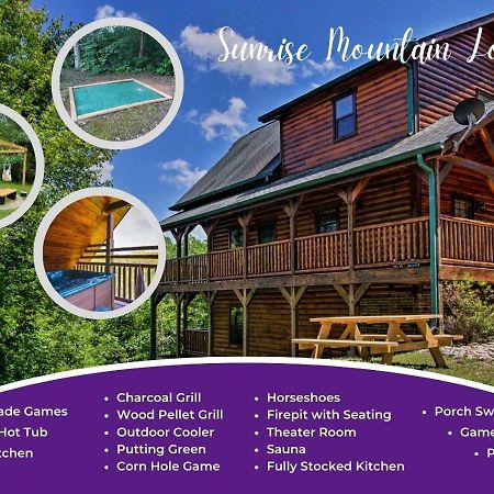 Luxury Family Retreat: Mountain Cabin Oasis Sevierville Exterior photo